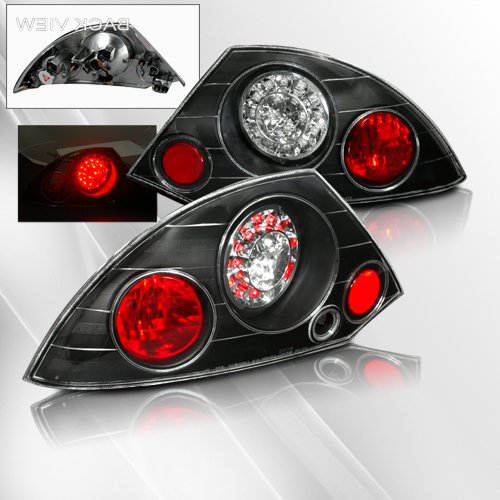 Mitsubishi Eclipse 00 01 02 LED Tail Lights ~ pair set (Smoke) Tail Lights Darkside LT-LED-ELP00G-YDX