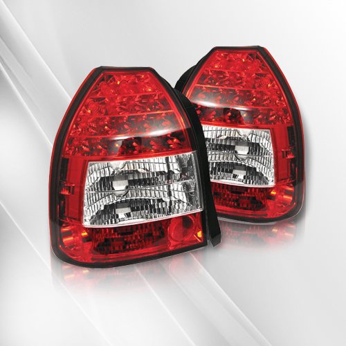 Tail Lights Darkside LT-LED-CV96-3DRC-YDX