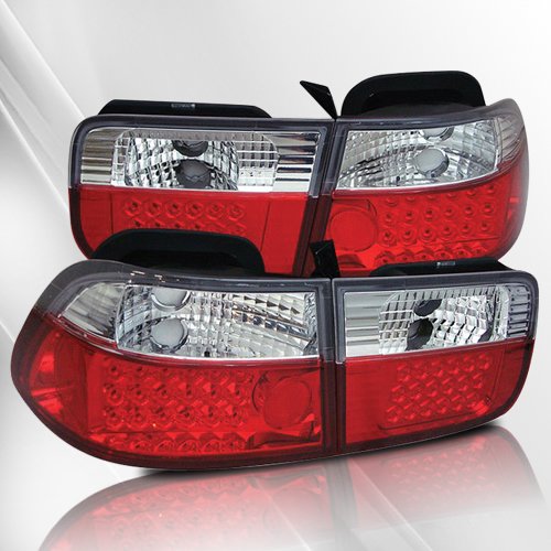 Tail Lights Darkside LT-LED-CV96-2DRC-YDX