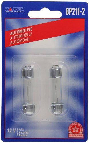 Federal Mogul/Champ/Wagner BP211-2 12-Volt Miniature Replacement Auto Bulb, 211-2, 2-Pack - Quantity 1 Lighting Federal-Mogul BP211-2