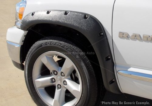 Ford F-250 & F-350 Prestige Rivet Style Textured Fender Flare (1999-2007) Fender Flares Prestige RX311T