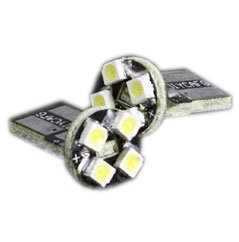 06-10 Dodge Charger License Plate SMD LED White Light Bulbs (1 pair) Bulbs Lite Tech Automotive Lighting 194 4SMD LED white
