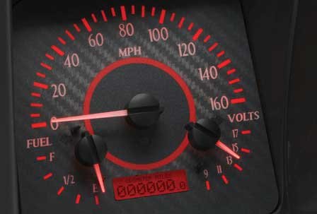 Speedometers Dakota Digital VHX-69C-CAM-C-R