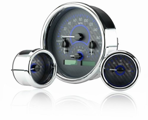 Tachometers Dakota Digital VHX-1013-C-B
