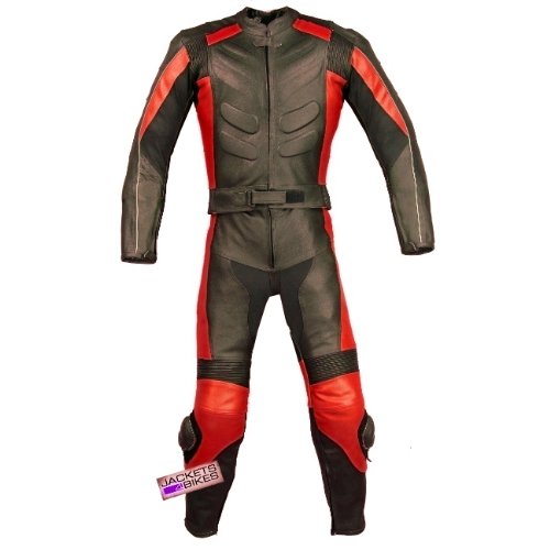 Racing Suits Jackets 4 Bikes Boltmen_Leather_Suit-Red-46