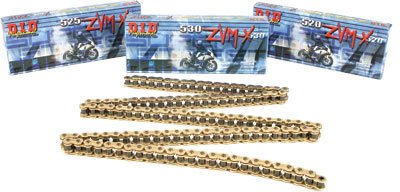 D.I.D 525 ZVMX Series Chain - 120 Links , Chain Type: 525, Chain Length: 120, Color: Natural, Chain Application: Offroad 525ZVMX-120 GOLD Chains DID 525ZVMX-120 GOLD