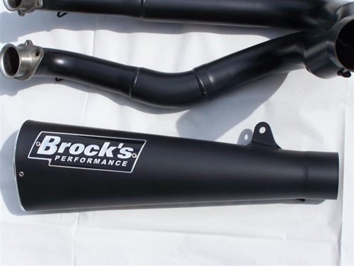 Brock Performance AHD FS EXHST-BLK ZX10R 08-09 Exhaust & Emissions Brock's Performance 368475
