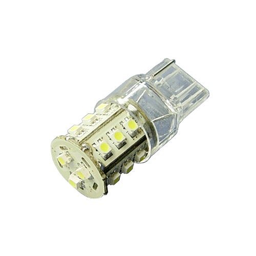 LEDwholesalers LED Brake Turn Signal Light Bulb T20 Wedge 7440 White, 1444WH Turn Signal Assemblies & Lenses LEDwholesalers 1444WH