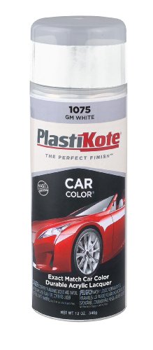 PlastiKote 1075 GM White Automotive Touch-Up Paint - 11 oz. Touchup Paint PlastiKote 1075