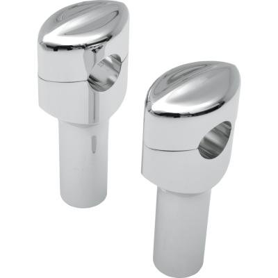 LOS ANGELES CHOPPERS RISERS 1 SMOOTH 3 CHR Handlebars LA Choppers LA-7402-03