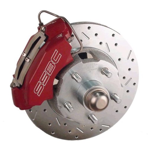 SSBC W133-3BK Classic Kit with Black Calipers Brake Kits SSBC W1333BK