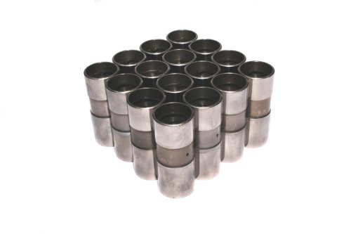 COMP Cams 89842H-16 Tool Steel Solid/Mechanical Lifter with 0.012 EDM Oil Hole for Chevrolet Camshafts, (Set of 16) Valves & Parts Comp Cams 89842H-16