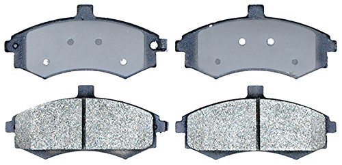 ACDelco 14D941C Advantage Ceramic Front Disc Brake Pad Set with Wear Sensor Brake Pads ACDelco 14D941C