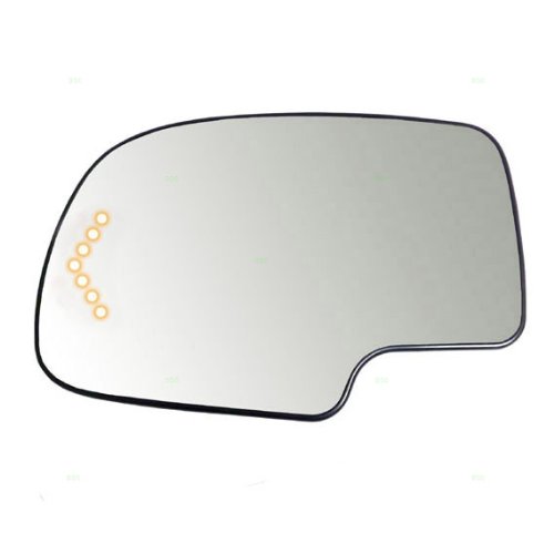 Exterior Mirror Replacement Glass Aftermarket Replacement 1339-0006L