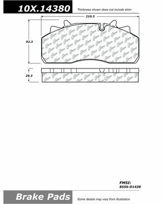 Brake System Centric 100.14380