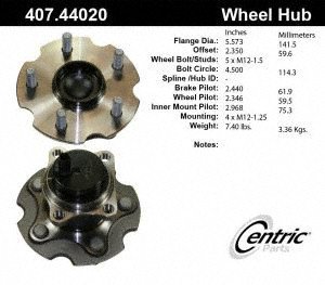 Hub Assemblies Centric 407.44020