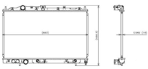 Radiators Denso 221-3304