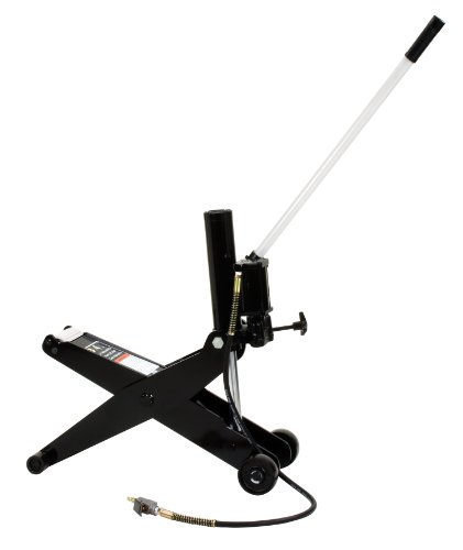 Omega 28047 Black Air Hydraulic Forklift Jack - 4 Ton Capacity Floor Jacks Omega 28047