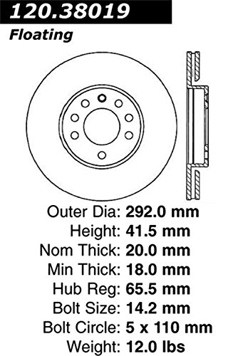 Converter Parts StopTech 128.38019L
