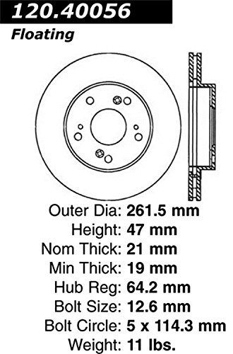 Converter Parts StopTech 128.40056R