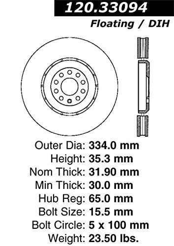 Converter Parts StopTech 128.33094L