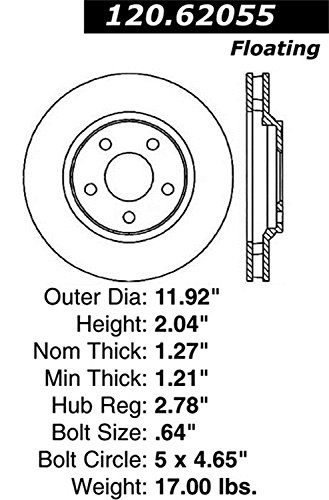 Converter Parts StopTech 127.62055R