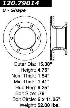 Brake System Centric 120.79014