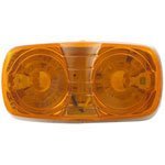 Truck-Lite 2660A Marker & Clearance - LED 2''x 4'' - Rectangular-16 Diode Pattern Yellow Top Clearance Marker Assemblies Truck-Lite 2660A
