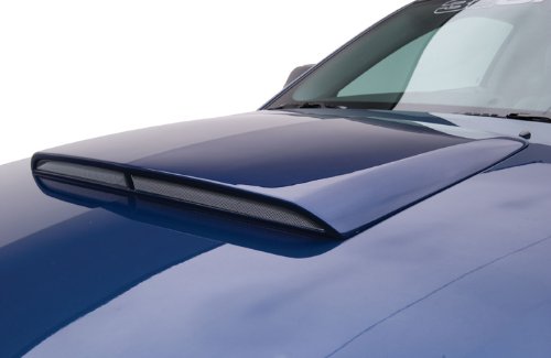 3dCarbon 2005-2009 Mustang Hood Scoop (painted: Sparkle Silver Metallic Clearcoat - wheel - M6389) Hood Scoops 3dCarbon 691017-m6389