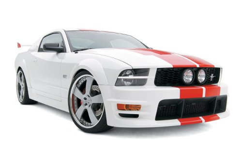 3dCarbon 2005-2009 Mustang Boy Racer 16 Pc. Kit (painted: Ebony Clearcoat - UB) Body 3dCarbon 691048-ub