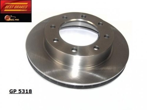 Best Brakes GP5318 Front Brake Rotor Pair Rotors Best Brake GP5318