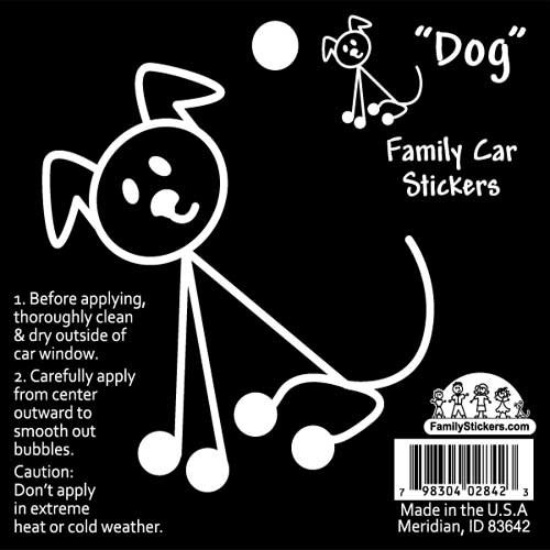 Bumper Stickers, Decals & Magnets family stickers 5008FS