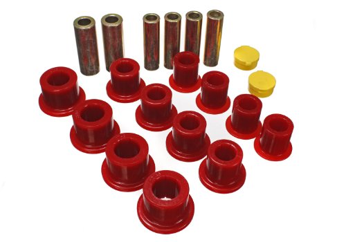 Energy Suspension 4.2148R Front Leaf Spring Bushing Set Bushings Energy Suspension 42148R