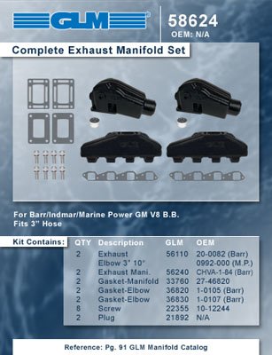 Intake Manifolds GLM Products, Inc. 58624
