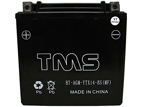 Batteries TMS $BT-AGM-YTX14-BS(MF)