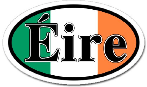 Bumper Stickers, Decals & Magnets LandsAndPeople ireland_0006