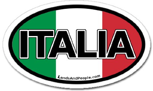 Bumper Stickers, Decals & Magnets LandsAndPeople.com italy_0004