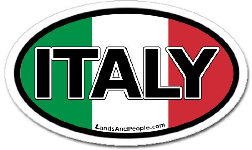 Bumper Stickers, Decals & Magnets LandsAndPeople.com italy_0003