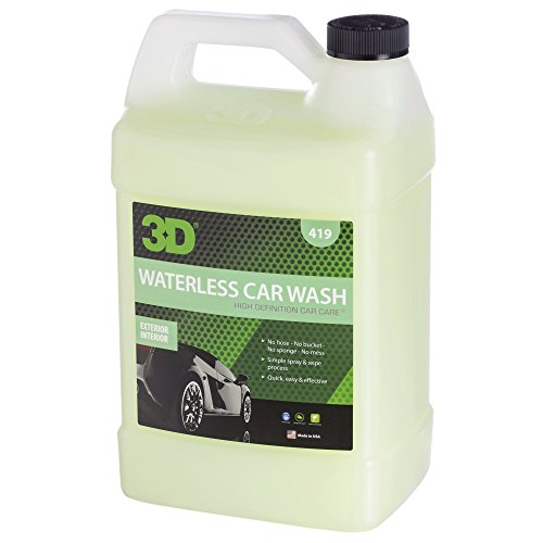 Waterless Wash Treatments 3D Auto Detailing Products 419G01