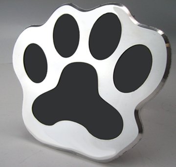 Trailer Hitch Cover Plug DOG PAW Custom CNC Machined Aluminum 6061 Made in the USA Hitch Covers ProSales Direct PDDOGP1