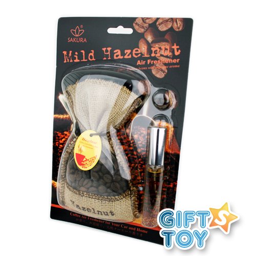 Mild Hazelnut Beans Coffee Air Freshener (100% Colombia Beans) Air Fresheners Air Fresheners J316