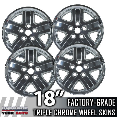 2007-2008 Dodge Durango 18 Chrome Wheel Skins Accessories Upgrade Your Auto