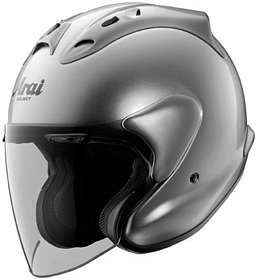 Arai Helmets XC-RAM Solid Helmet , Size: XS, Primary Color: Silver, Distinct Name: Aluminum Silver, Helmet Category: Street, Helmet Type: Open-face Helmets, Gender: Mens/Unisex 819070 Helmets Arai 819070