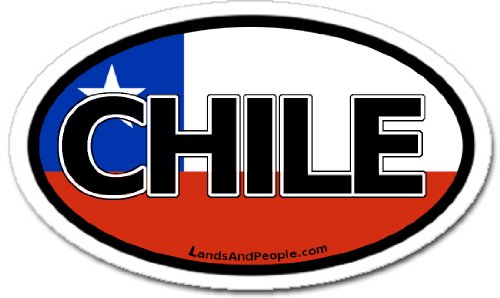 Bumper Stickers, Decals & Magnets LandsAndPeople chile_0004