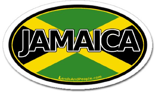 Bumper Stickers, Decals & Magnets LandsAndPeople.com jamaica_0004