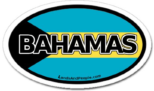 Bumper Stickers, Decals & Magnets LandsAndPeople bahamas_0004