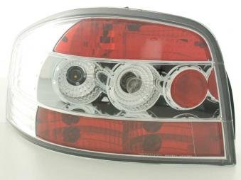 Taillights Audi A3 Typ 8P Yr. 03- chrome Categories FK Automotive FKRL08001