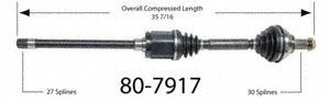 Half-Shaft Assemblies Empi 80-7917