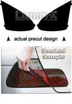 Nissan Maxima (2004, 2005, 2006) Tail Light Film Covers (Color: SMOKED) Exterior Accessories Lamin-x N210S