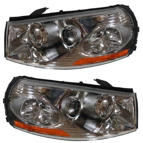 Headlight Assemblies Aftermarket Auto Parts GM2502229, GM2503229